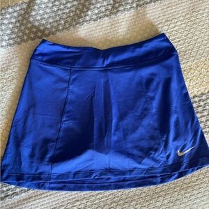 Bright Blue Nike Dry Fit Golf Skort
